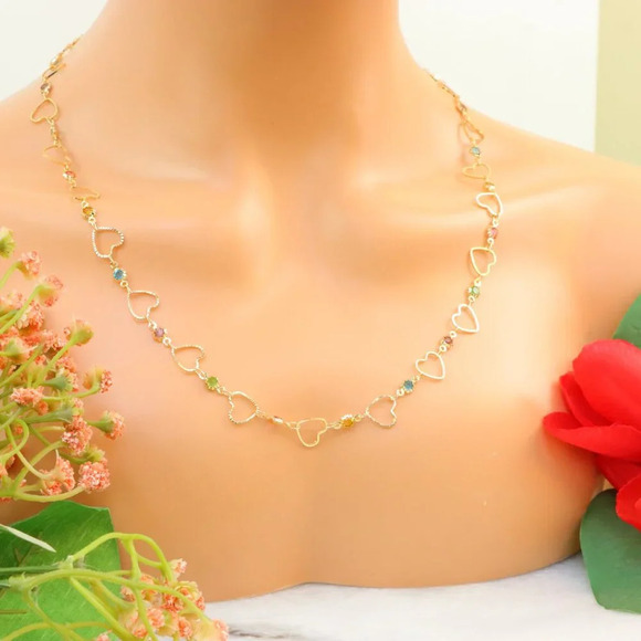 "New Beautiful Design Necklace Chain for Women/Girls, Gift, N590 - Picture 3 of 10
